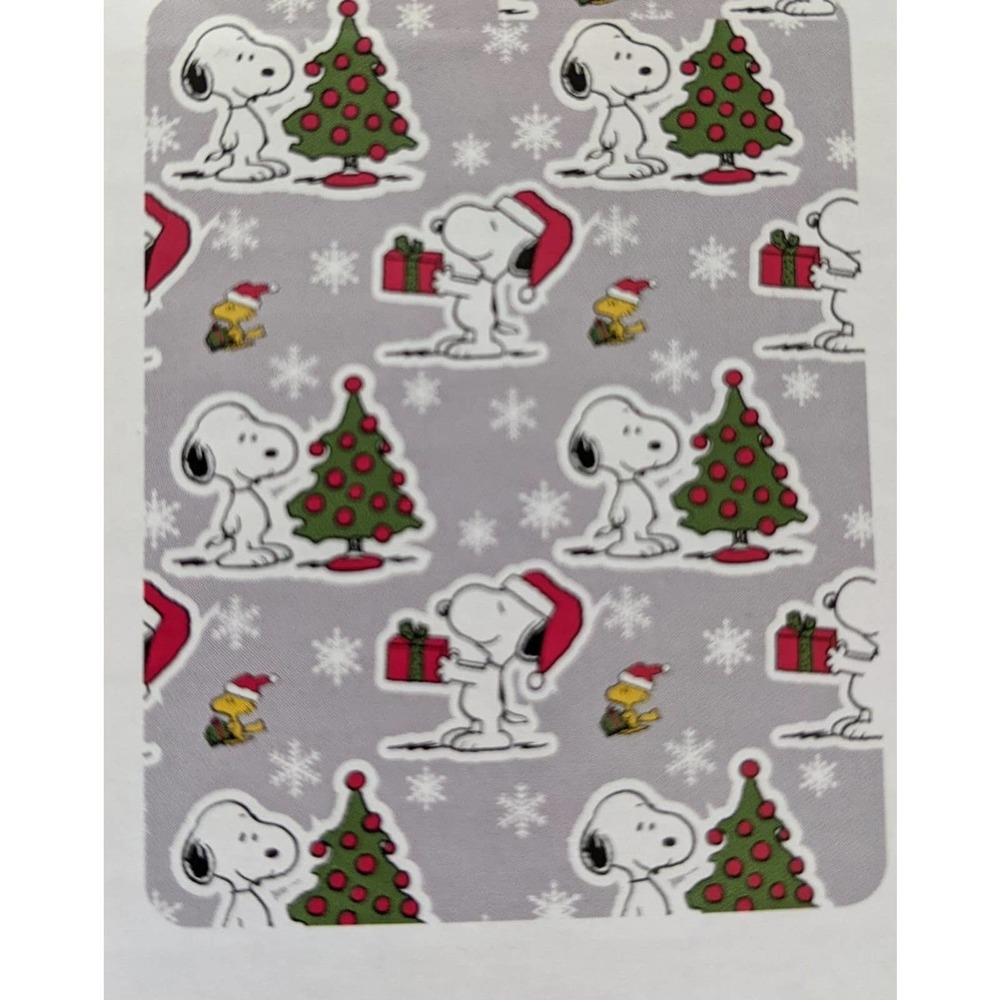 New Christmas  peanuts Snoopy Woodstock travel blanket